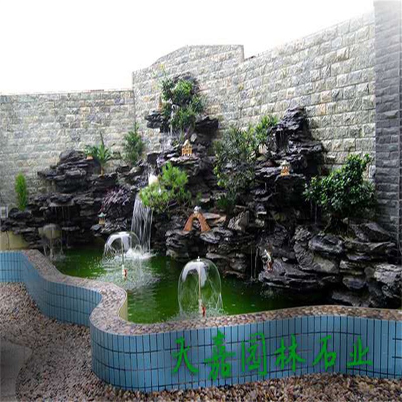 兰陵小庭院水景设计